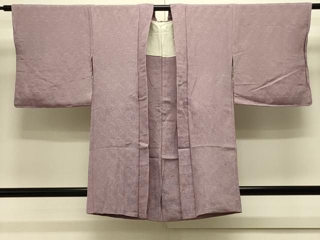 平和屋着物＃羽織　菊地紋　銀通し地　正絹　逸品　CABK3347in 6,916円