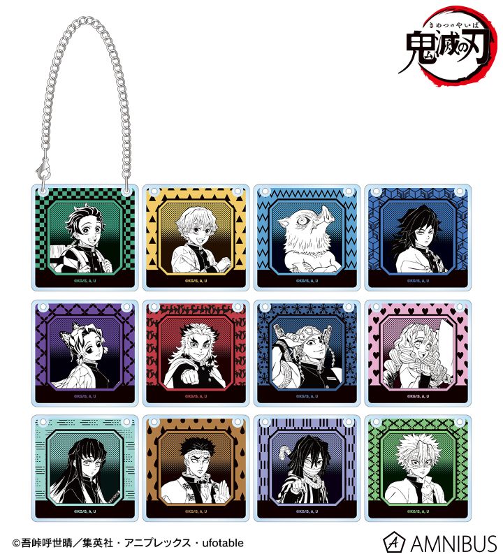 【アルマビアンカ】アニメ「鬼滅の刃」 トレーディングアクリルドアプレート風チャーム 1BOX入数：12 6,791円