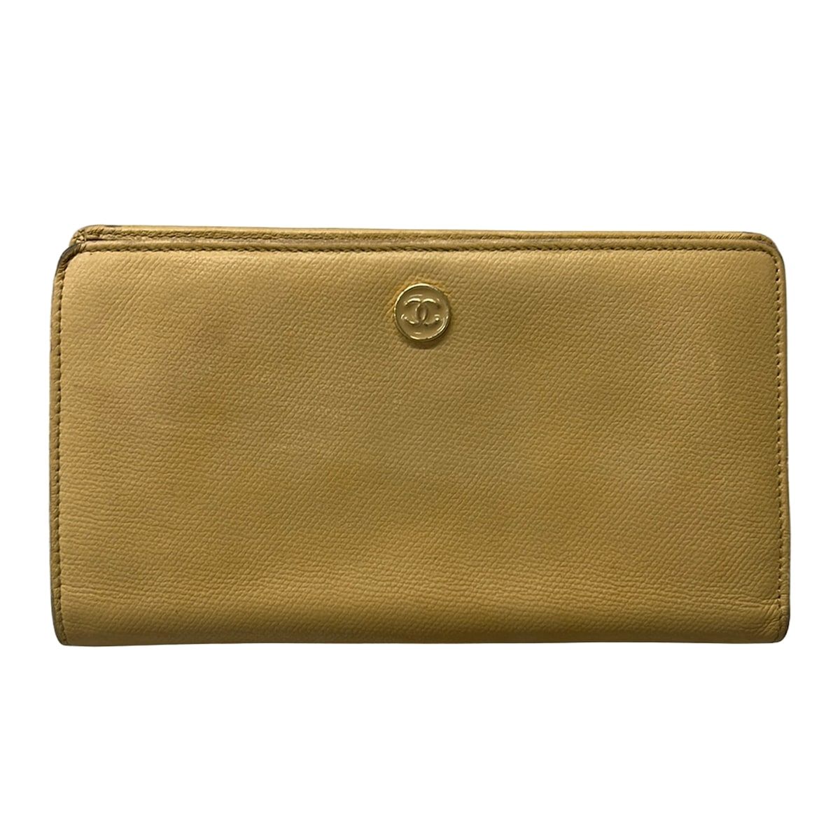 CHANEL(シャネル) 長財布 ココボタン ベージュ