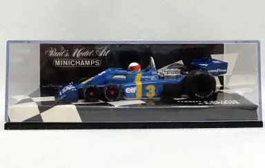 【中古】ミニカー 1/43 TYRREL P 34 1976 6-WHEELER elf #3(ブルー) [430760003]