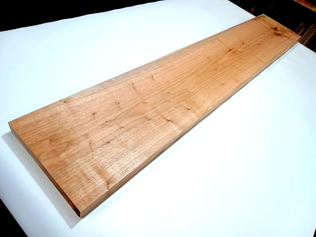 KRM-75 クルミ 一枚板 1697mm×295~300mm×43mm 天然木 無垢材【Junshin -潤森銘木-】