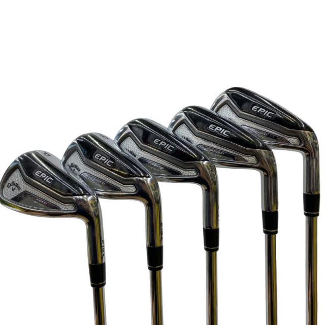 【中古】 キャロウェイ EPIC FORGED STAR 5S アイアンセット IR NS PRO ZELOS 7 (フレックスS) メンズ 男性用 右利き 右用 Cランク ゴルフクラブ 28,244円