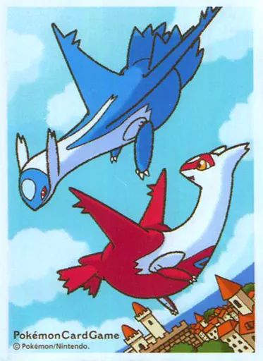 [Used] Supply Pokemon Card Game Deck Shield (sleeve) Latias Latios Pokemon Center Limited