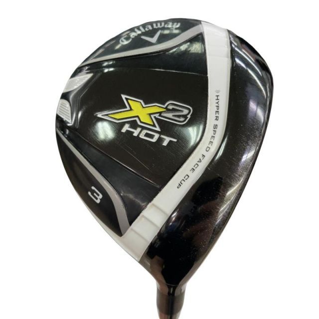 【中古】 キャロウェイ X2 HOT 3W フェアウェイウッド FW X2 HOT(フェアウェイ) (フレックスR) メンズ 男性用 右利き 右用 Cランク ゴルフクラブ