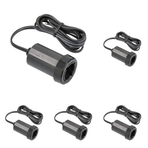 エーモン(amon) 電源ソケット DC12V/24V80W以下 プラグロックタイプ ドライブレコーダーの取り付け 電源確保 4958 販売ルート限定品 (× 5)t 792c1f27