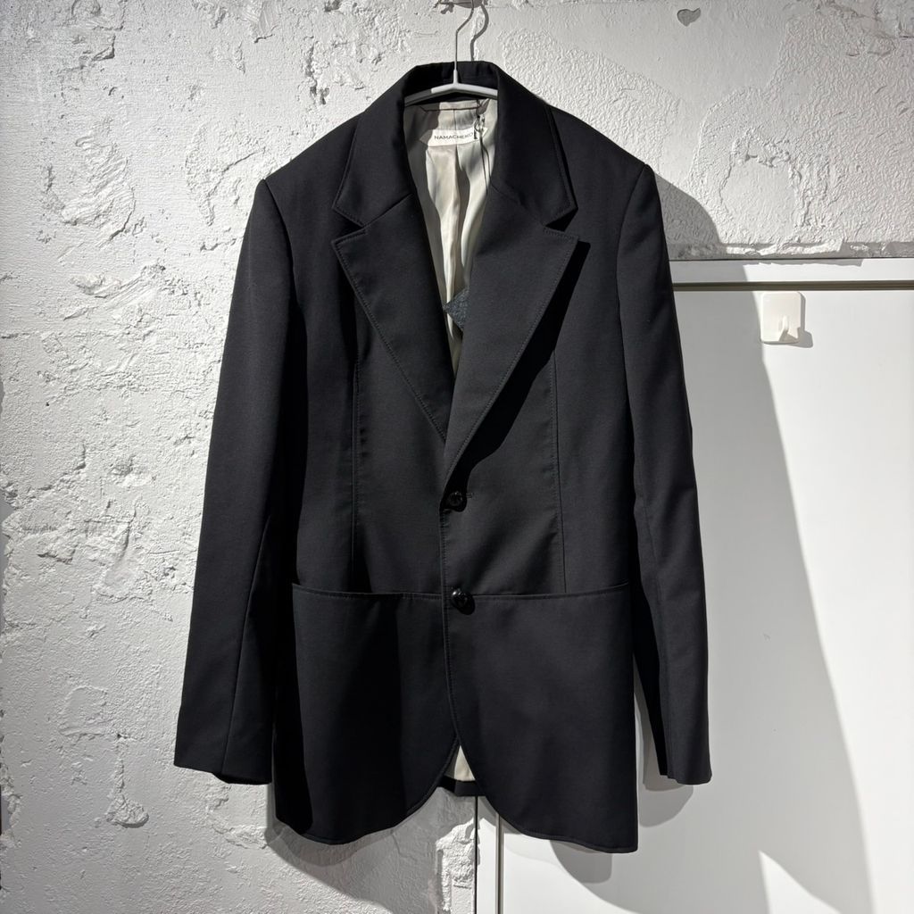 NAMACHEKO ナマチェコ Tailored Jacket テーラードジャケット ブラック size:S 【表参道B08】