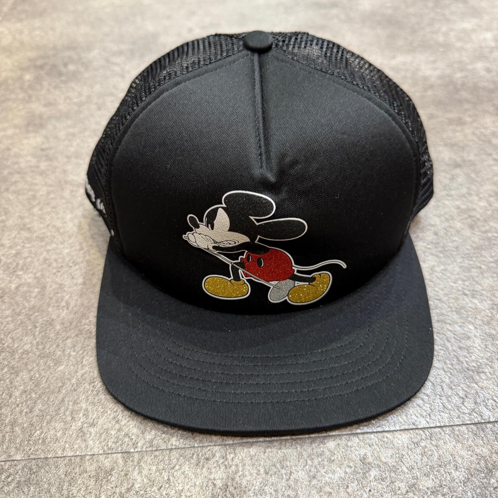 未使用 Supreme 25AW Number (N)ine x Mickey Mouse Mesh Back 5-Panel キャップ キャップ シュプリーム ブラック F （15595M）