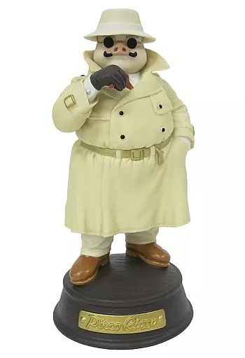 【新品】フィギュア ポルコ・ロッソ(トレンチコート) 「紅の豚」 磁器オルゴール 10,360円