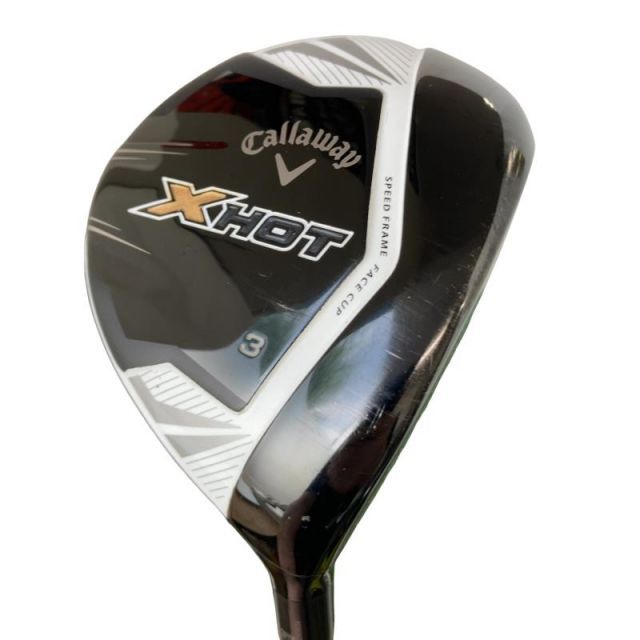 【中古】 キャロウェイ X HOT 3W フェアウェイウッド FW X HOT 55W(フェアウェイウッド) (フレックスSR) メンズ 男性用 右利き 右用 Cランク ゴルフクラブ 6,899円