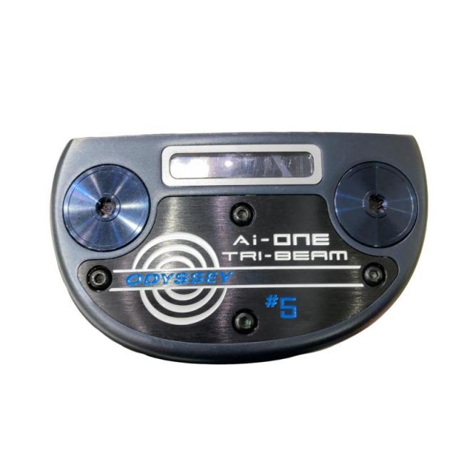 【中古】 オデッセイ Ai-ONE TRI-BEAM #5 34インチ パター PT STROKE LAB 90 スチール (フレックスその他) メンズ 男性用 右利き 右用 Cランク ゴルフクラブ