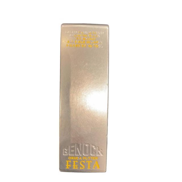【中古】 BENOCK BENOCK FESTA(カスタム) パター PT 純正特注シャフト (フレックスその他) メンズ 男性用 両利き 両面 Cランク ゴルフクラブ 12,833円