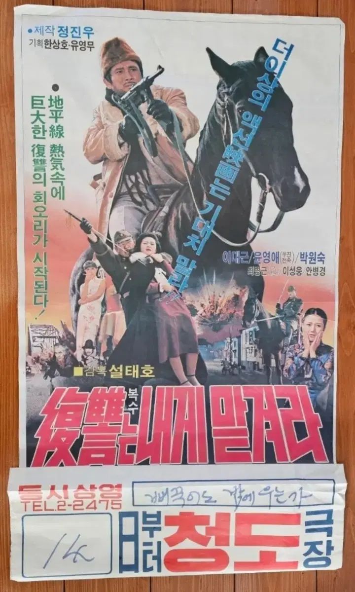 復讐は私に任せろ 映画ポスター