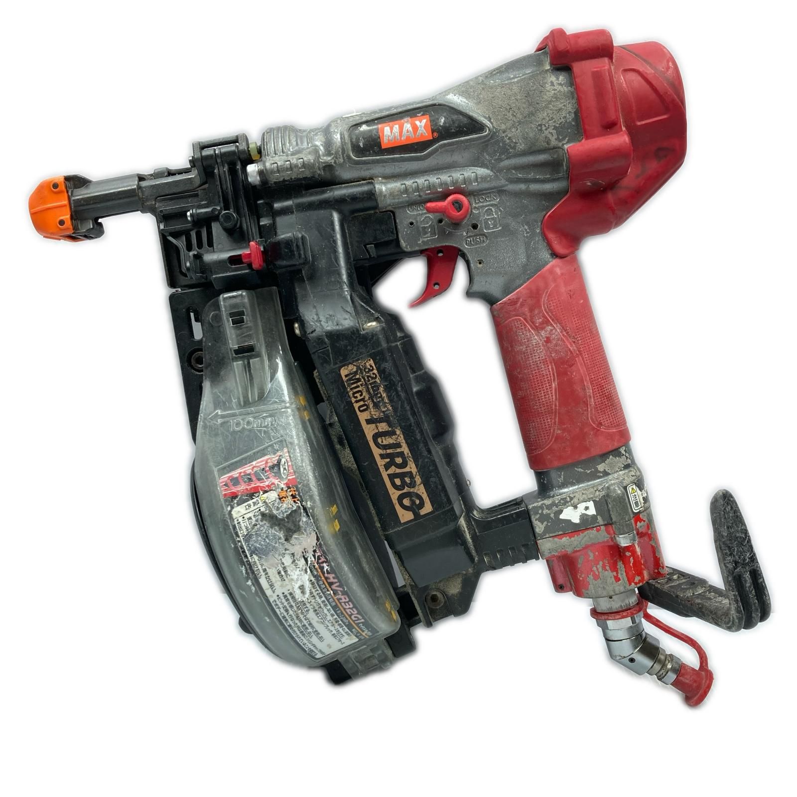 MAX マックス 高圧 32mm エアネジ打ち機 HV-R32G1 11,804円
