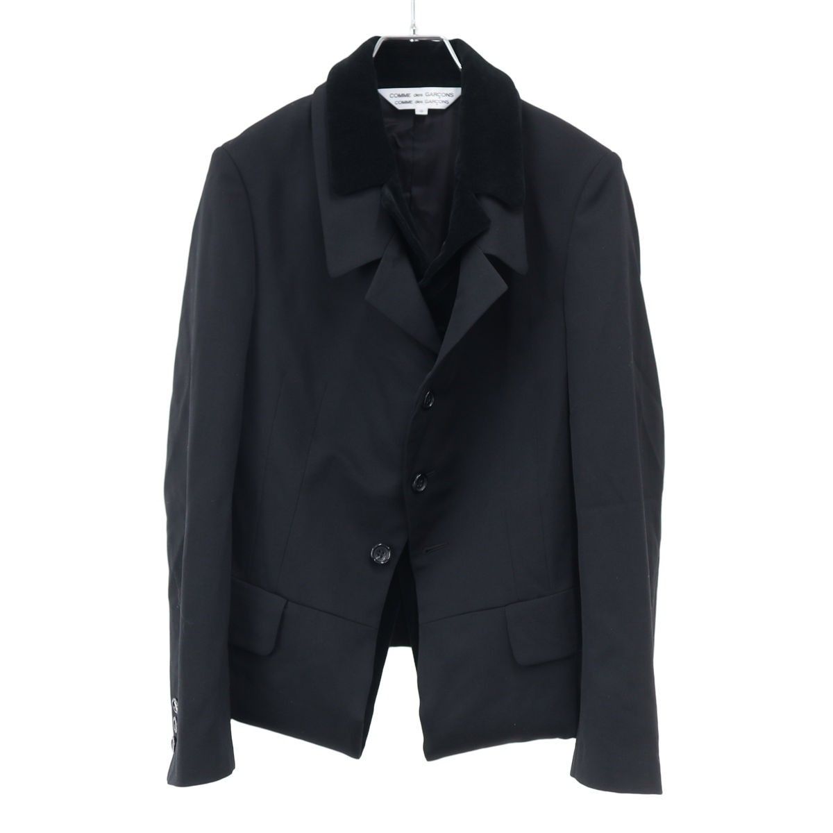 COMME des GARCONS COMME des GARCONS コムデギャルソンコムデギャルソン 24AW レイヤードデザインジャケット RN-J001 ブラック S
