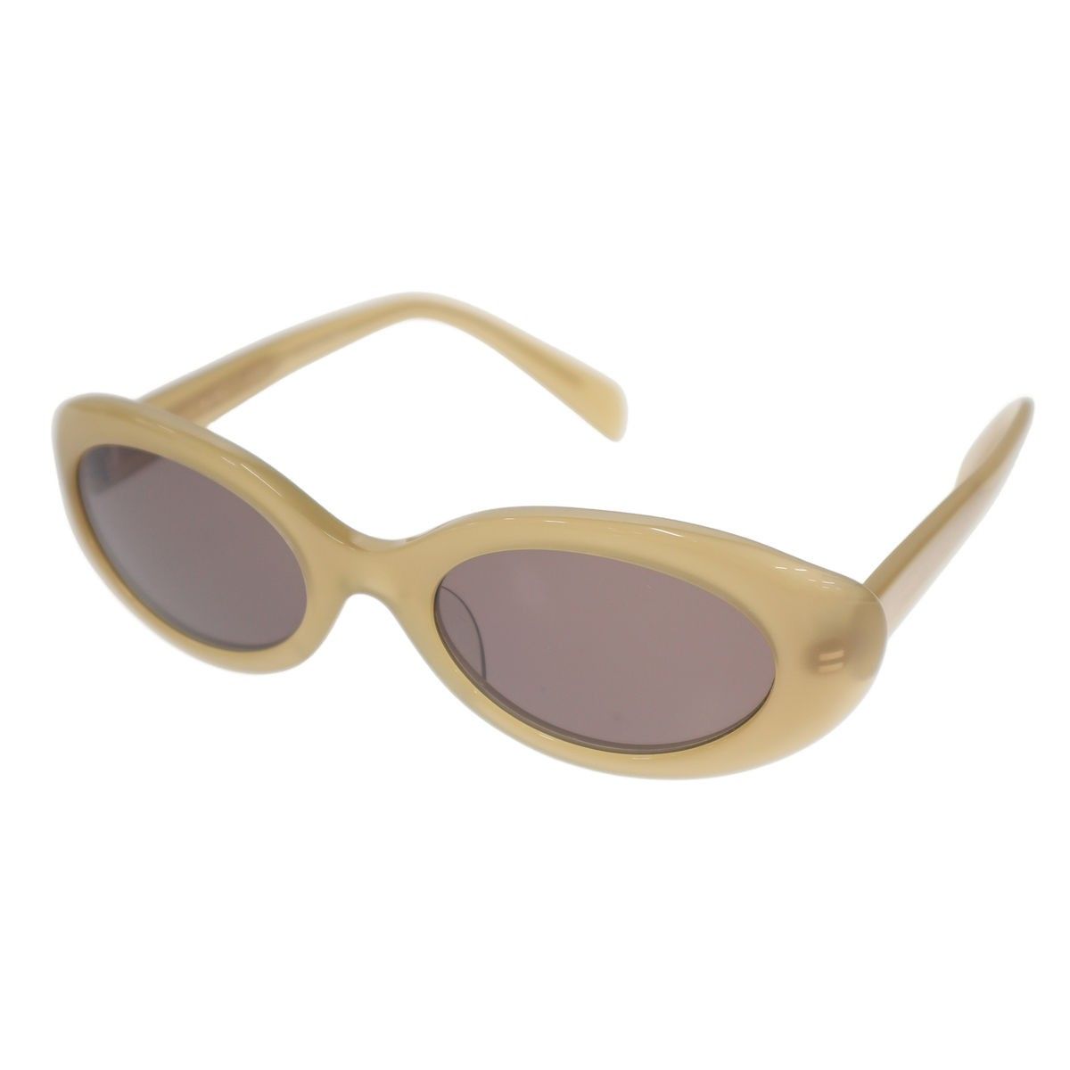 THE ROW×EYEVAN ザ ロウ アイヴァン ELLA アイウェア サングラス 001 col.020 ベージュ系 40□21 145