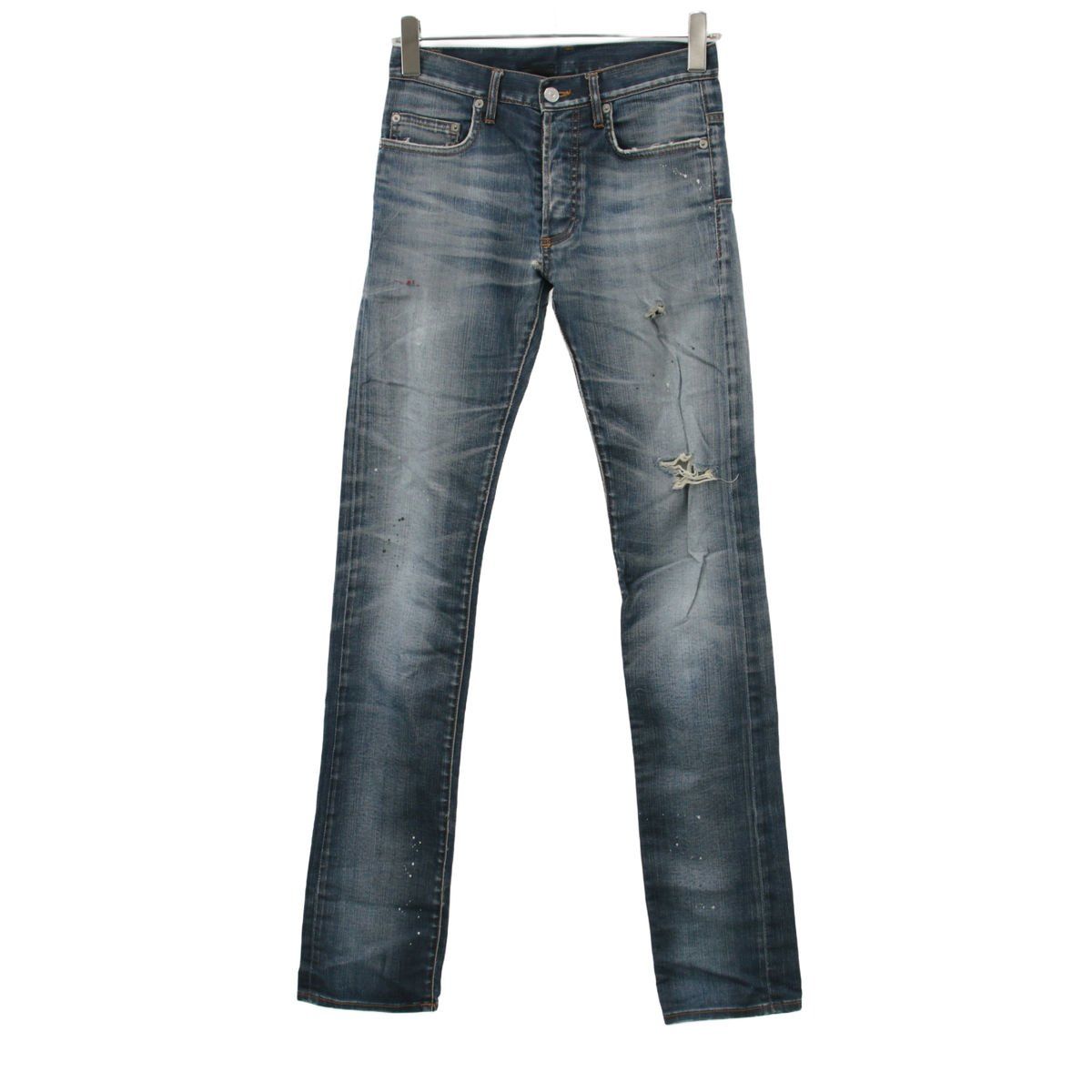 Dior HOMME ディオールオム 2008SS アンダーマイカーデニムパンツ 8E3111740711 インディゴブルー 26