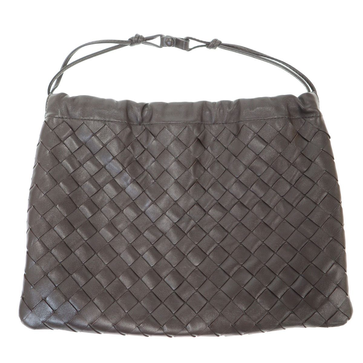 BOTTEGA VENETA ボッテガヴェネタ Medium Jodie Bag ミディアム ジョディ スエード イントレチャートバッグ ブラウン