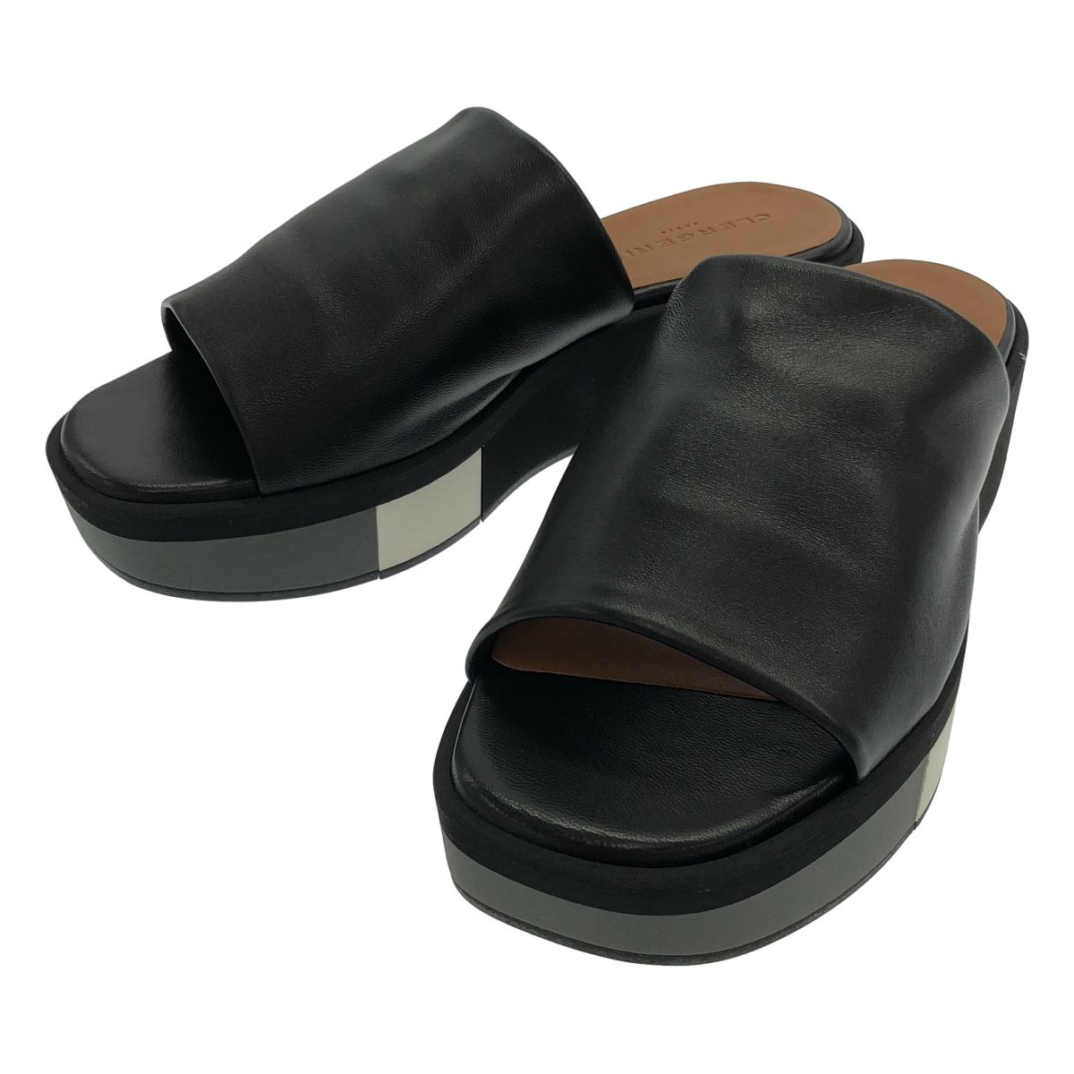 CLERGERIE クレジュリー サンダル ブラック 37 7,700円