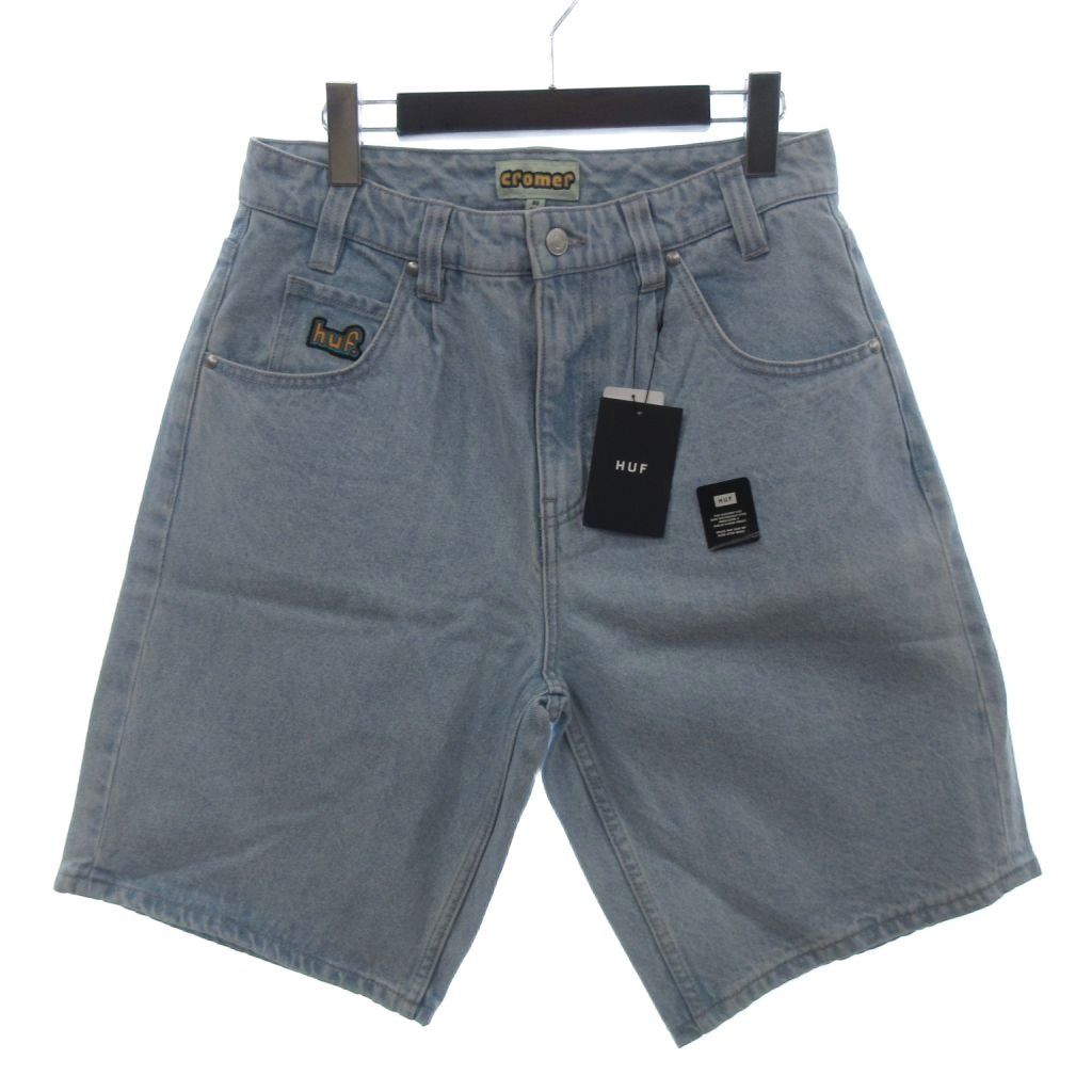 ハフ HUF CROMER SHORT ショートパンツ 25S PT00317 ライトブルー 30 ■GY09