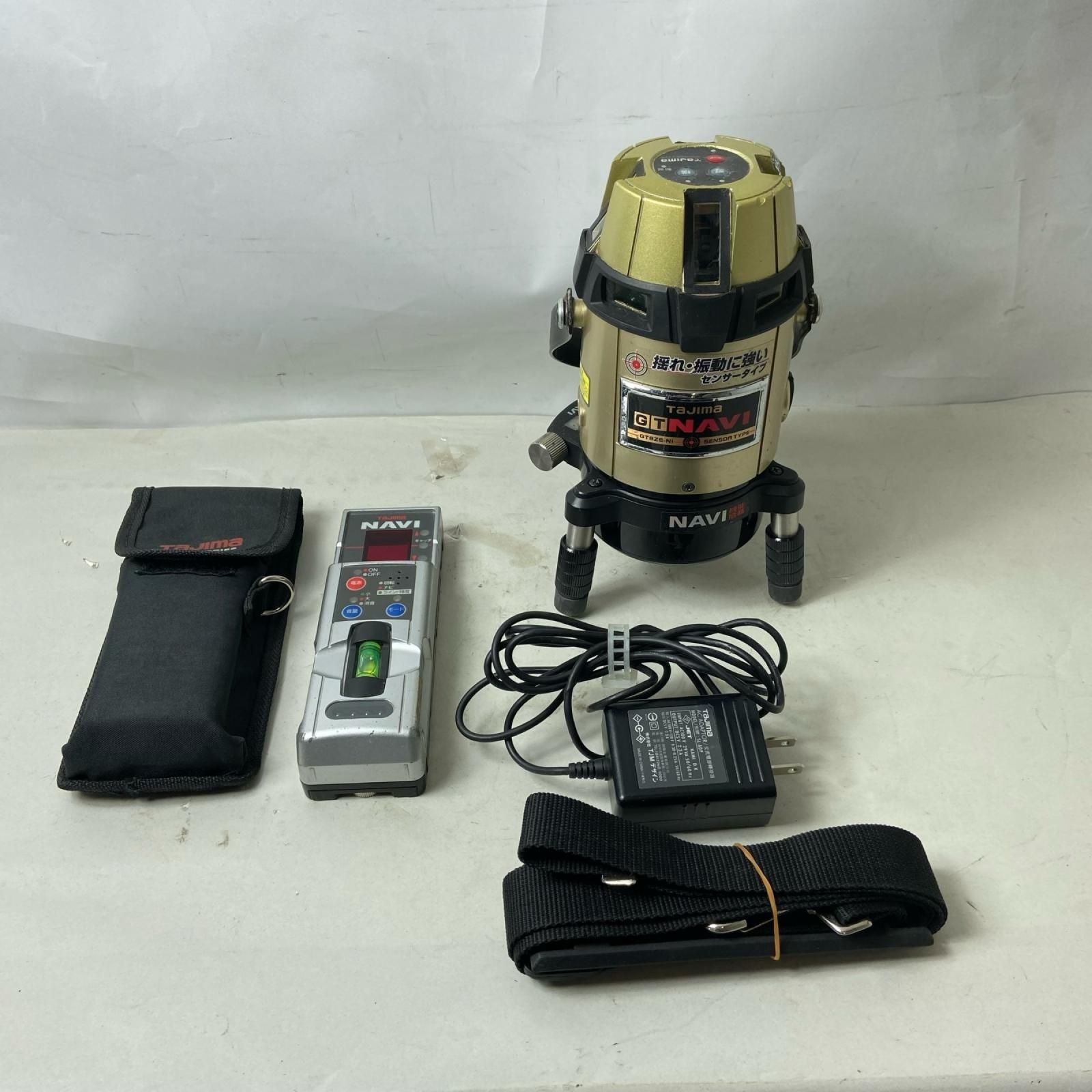TAJIMA タジマ NAVI(追尾)高輝度センサー墨出し器 フルライン GT8ZS-NI カーキ