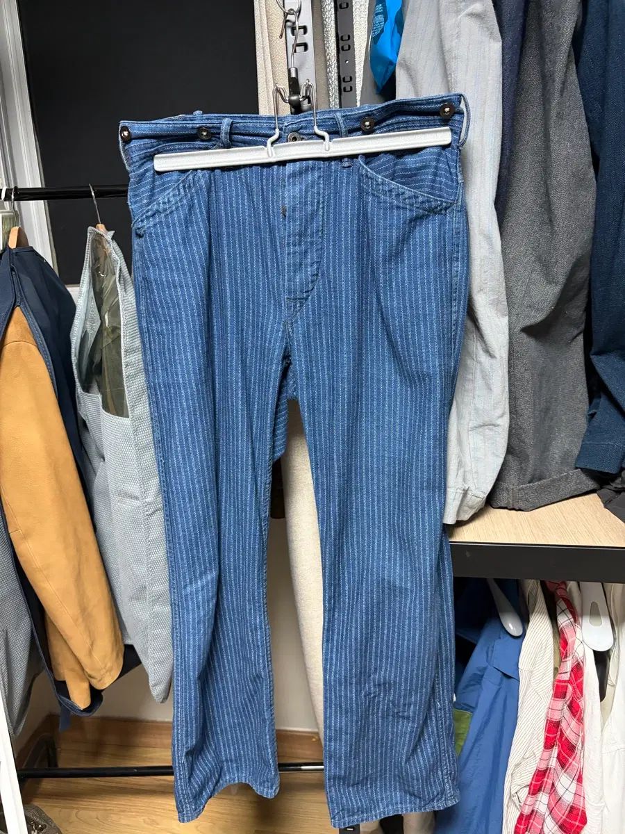 RRL(ダブルアールエル) ヴィンテージ Indigo Tシャツ FIVE POCKET Indigo TWILL PANTS 31/30 36,421円