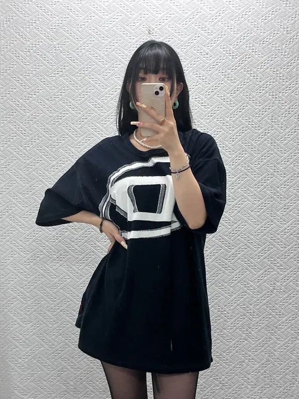 ディーゼル ストリート パンク DAKS シグネチャー ビックロゴ 半袖Tシャツ XL C14060