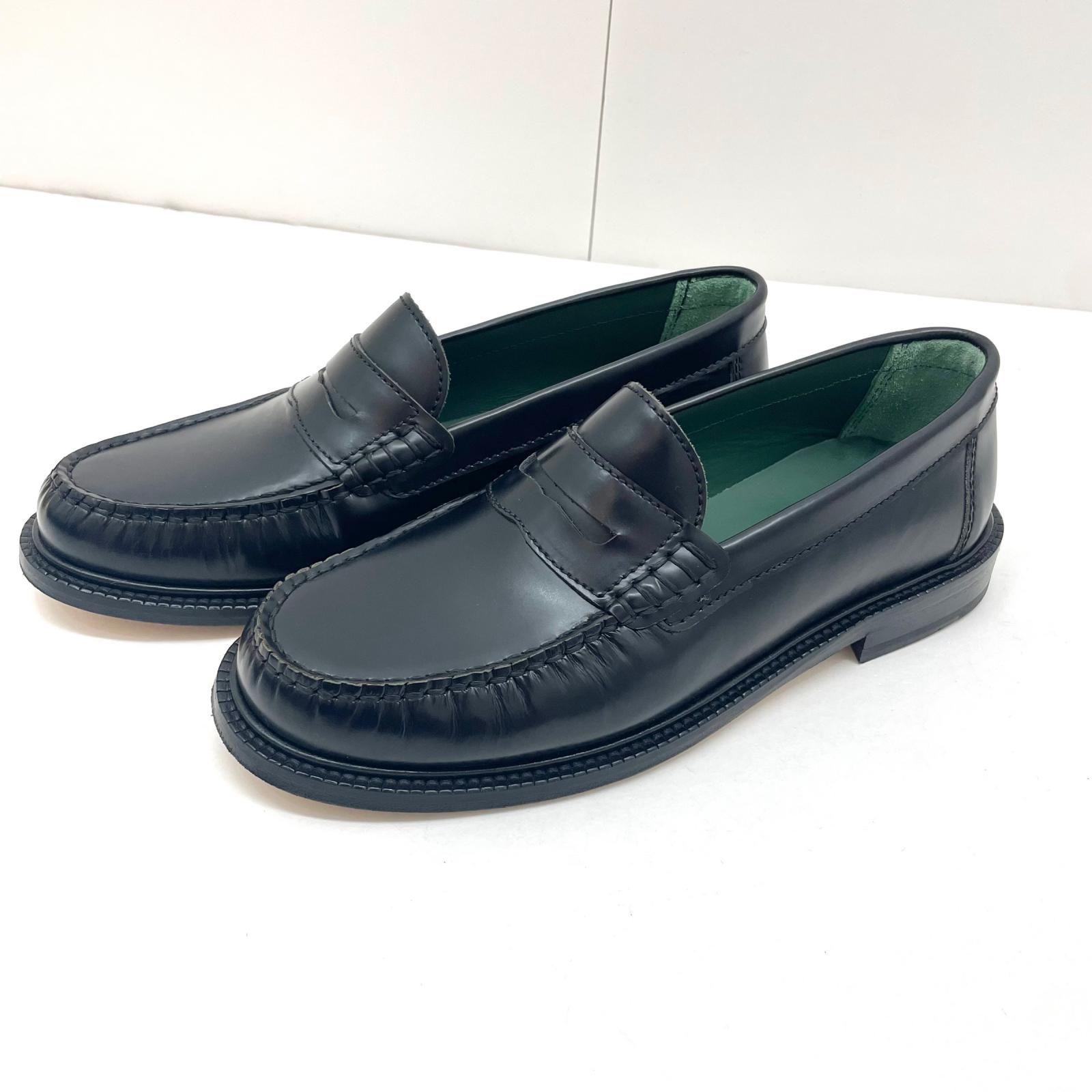 【尾張小牧店】 中古 ローファー Yardee Moccasin Loafer 125-01-999 ブラック 【127】
