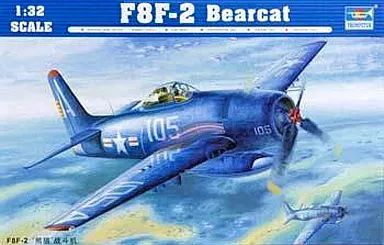 【新品】プラモデル 1/32 グラマン F8F-2 ベアキャット 「アメリカ海軍機シリーズ」 [02248]