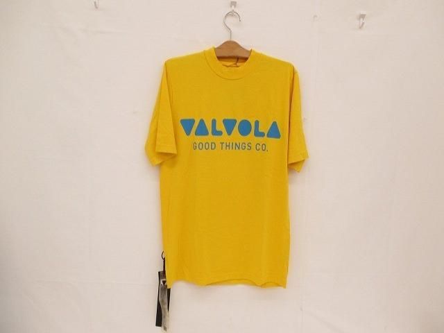 新品 バルボラ VALVOLA 半袖Tシャツ S イエロー 黄色 メンズ