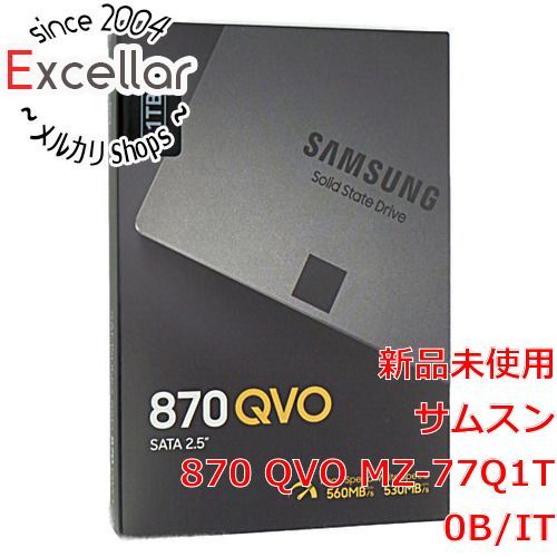 [bn:1] SAMSUNG　2.5インチ SSD　870 QVO MZ-77Q1T0B/IT　1TB