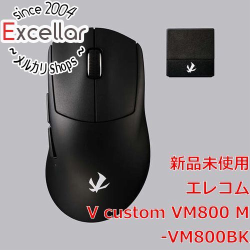 [bn:0] ELECOM　ワイヤレスゲーミングマウス V custom VM800 M-VM800BK　ブラック