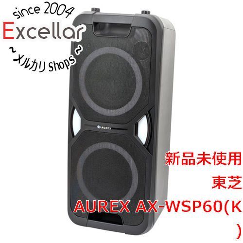 [bn:13] 【新品(開封のみ)】 東芝　ワイヤレススピーカー AUREX　AX-WSP60(K)　ブラック 14,098円