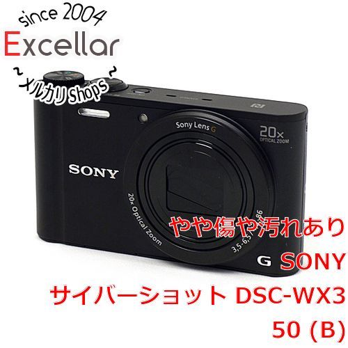 [bn:0] SONY製　Cyber-shot DSC-WX350　ブラック/1820万画素　カバーなし 25,648円