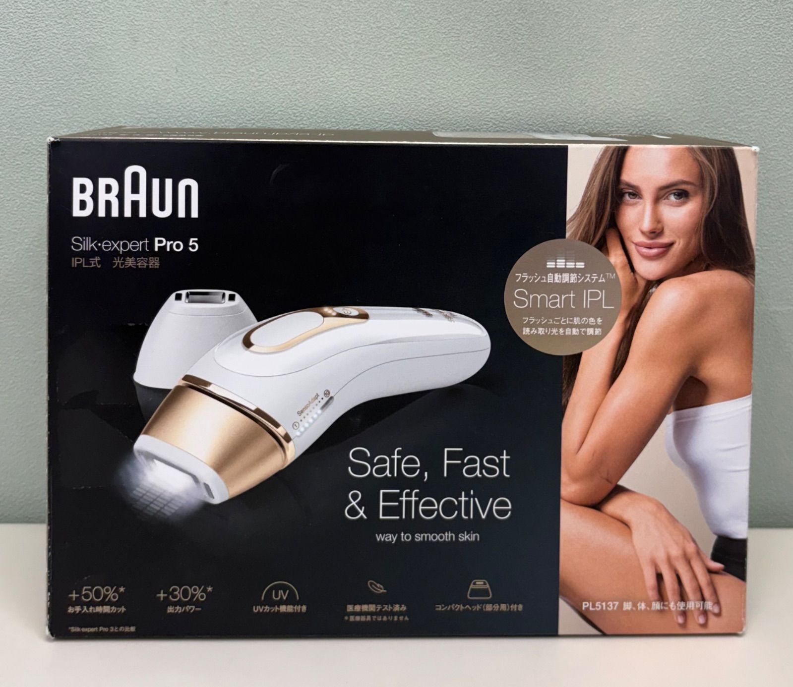 【美品 】BRAUN Silk-expert Pro 5 光美容器 PL5137 19,710円