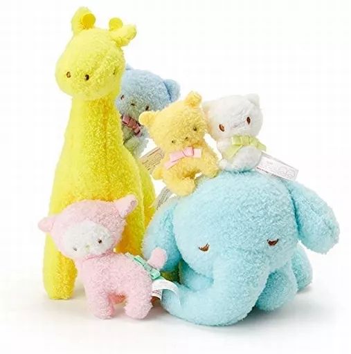【中古】ぬいぐるみ 6体セット おともだちぬいぐるみセット 「リトルツインスターズ」