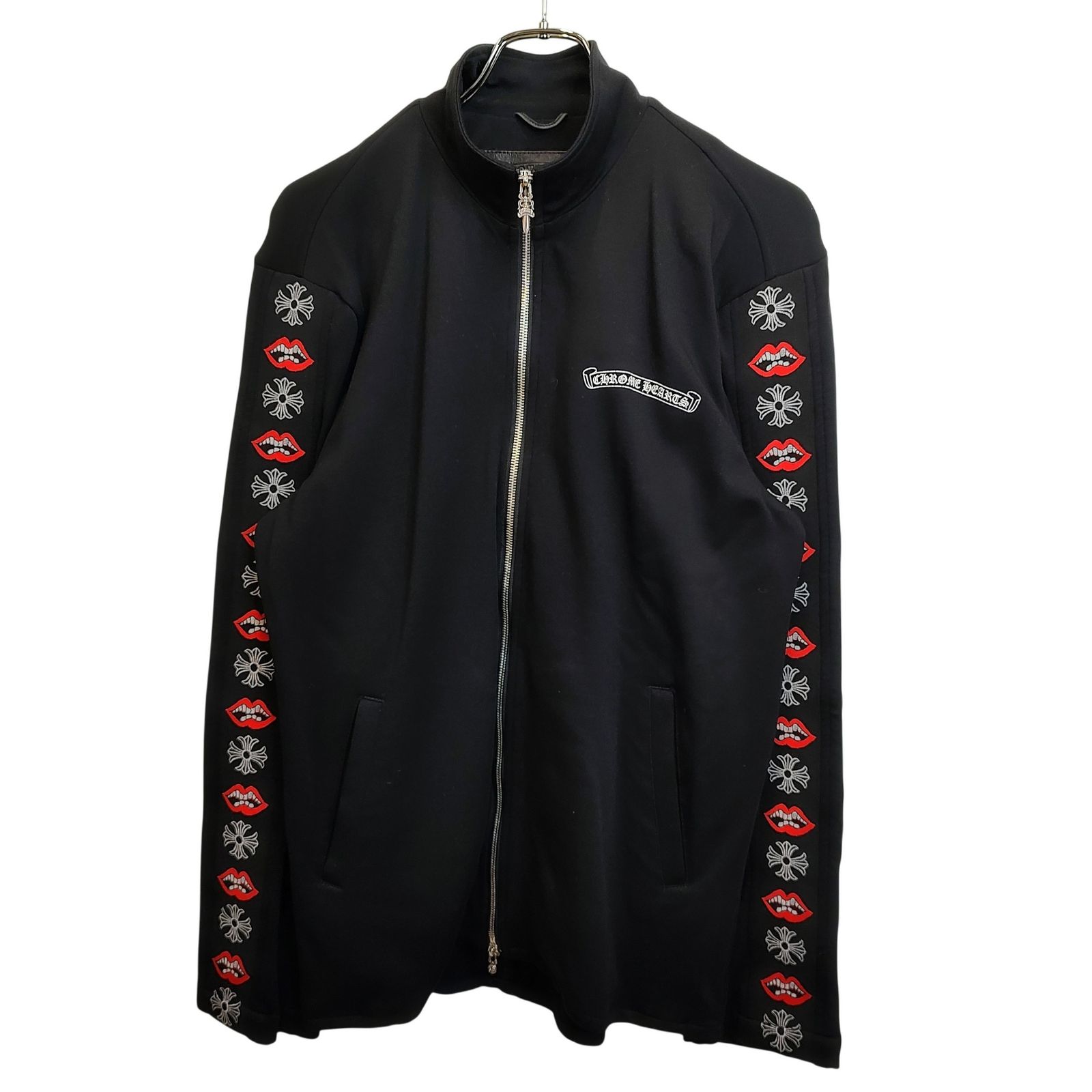 Chrome Hearts クロムハーツ x MATTY BOY マッティボーイ JKT PPO U LOAN SHARK チョンパーダガージップ トラックジャケット M ブラック メンズ
