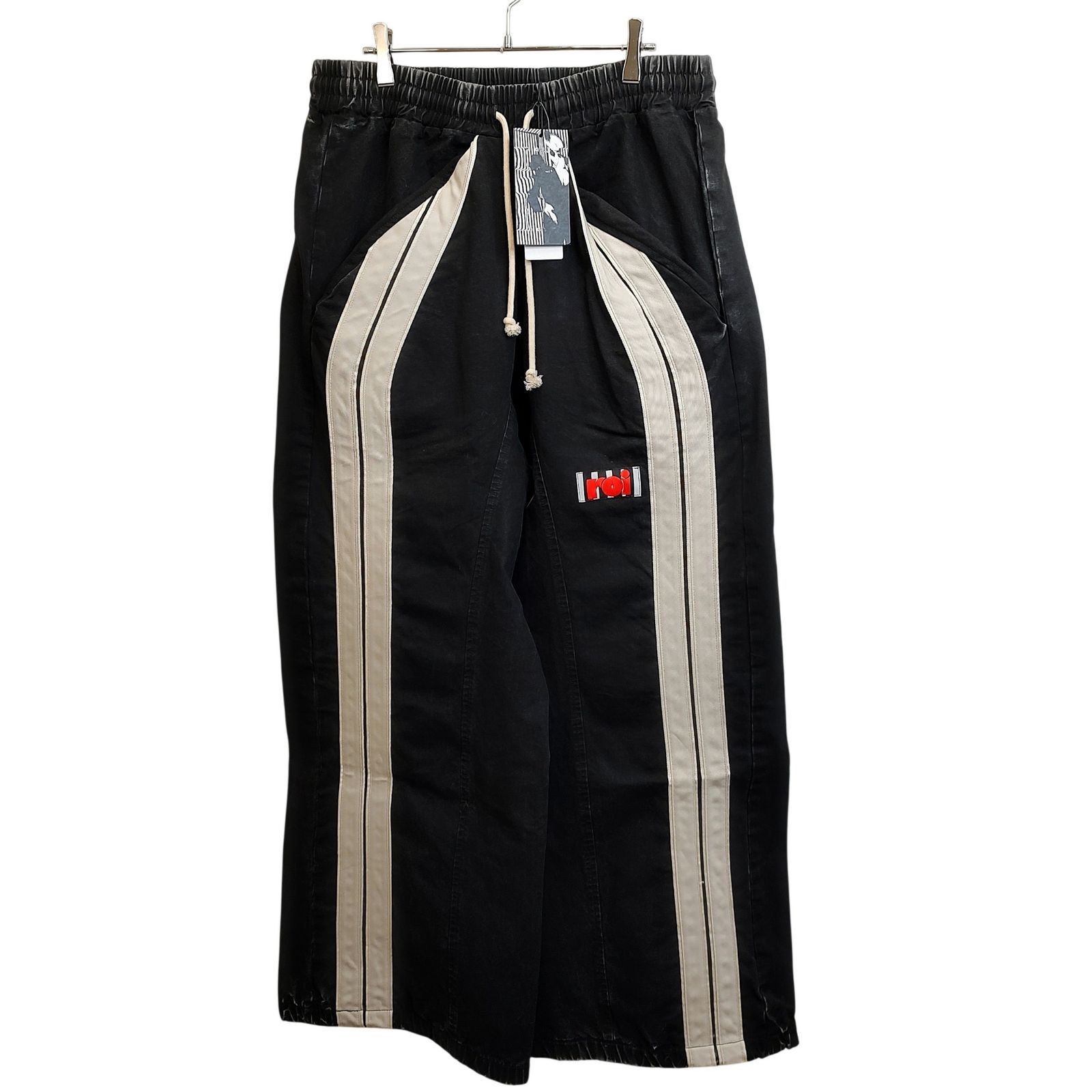 RRR123 RIVINGTON roi Rebis リヴィントンロイレビス Apocrypha Trappist Pant サイドストライプ パンツ APOC-PA04 L ブラック メンズ 53,280円