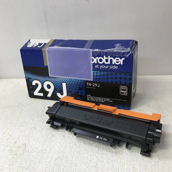 未使用 brother ブラザー 純正 トナーカートリッジ TN-29J A4約3000枚 対応 レーザープリンター 元箱付 箱破損有