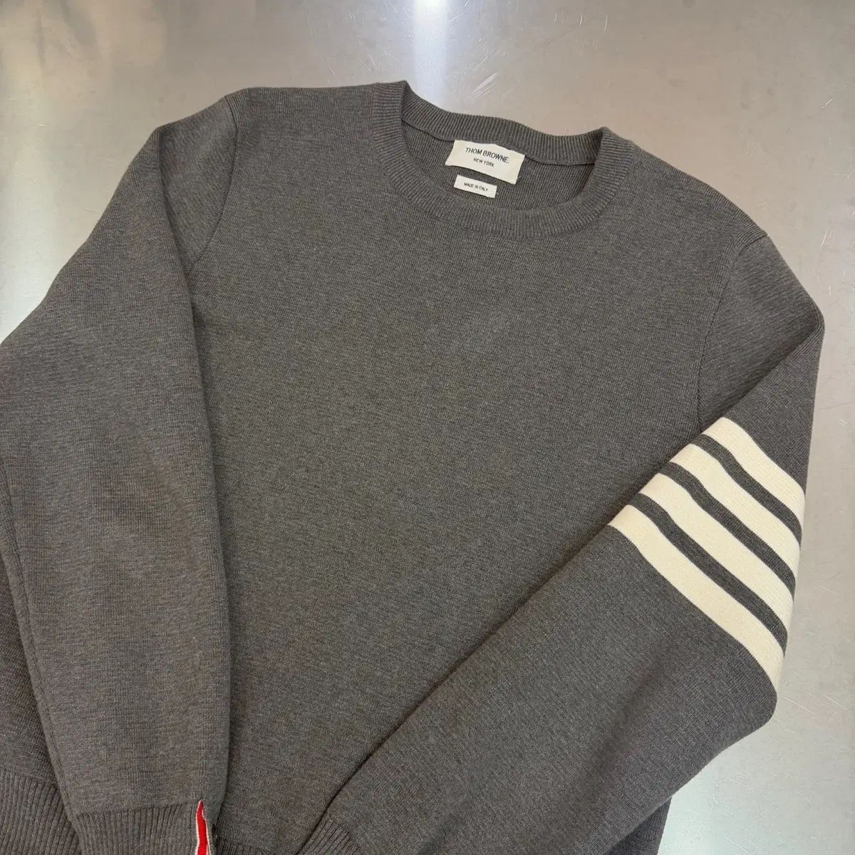 トム・ブラウン ミラノステッチ 四本サイドライン ニット 71,030円