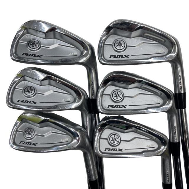 【中古】 ヤマハ RMX 118 6S アイアンセット IR 純正特注シャフト (フレックスS) メンズ 男性用 右利き 右用 Dランク ゴルフクラブ
