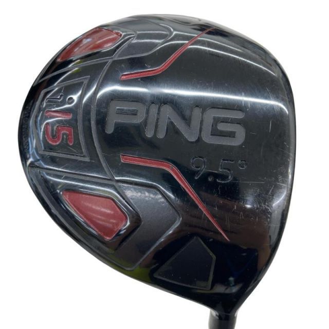 【中古】 ピン i15 9.5° ドライバー DR ATTAS 6 (フレックスS) メンズ 男性用 右利き 右用 Cランク ゴルフクラブ