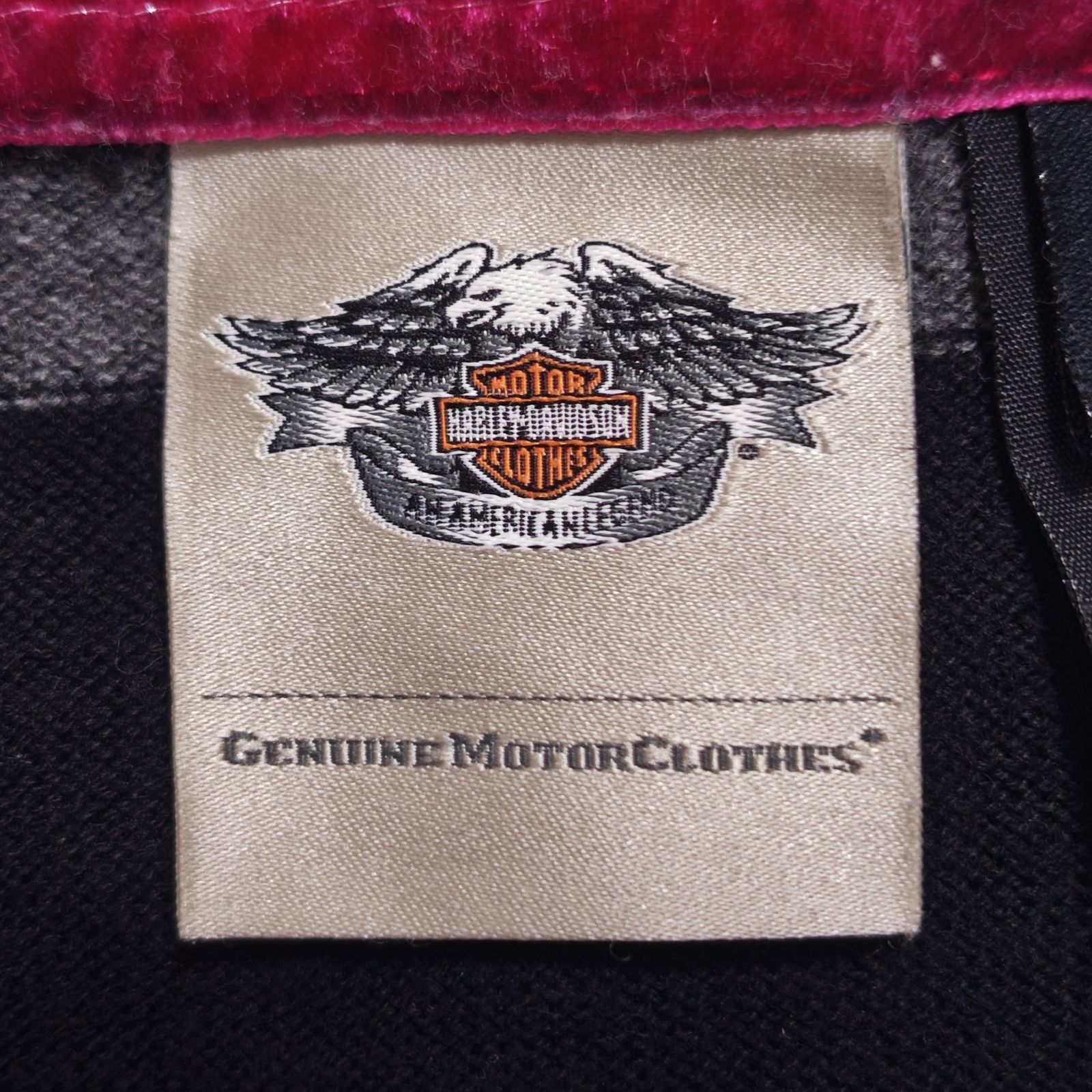 00s ビンテージ オールドアイテム◎【HERLEY DAVIDSON】ハーレーダビッドソン パーカー ボーダー スウェット フーディー フルジップ バイカー バイク ツーリング アメカジ 古着コーデ 3シーズン グレー メンズ L /M50396ji