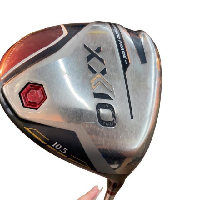 【中古】 ダンロップ XXIO(2022) 10.5°(レッド) ドライバー DR XXIO MP1200(DR) レッド (フレックスS) メンズ 男性用 右利き 右用 Cランク ゴルフクラブ
