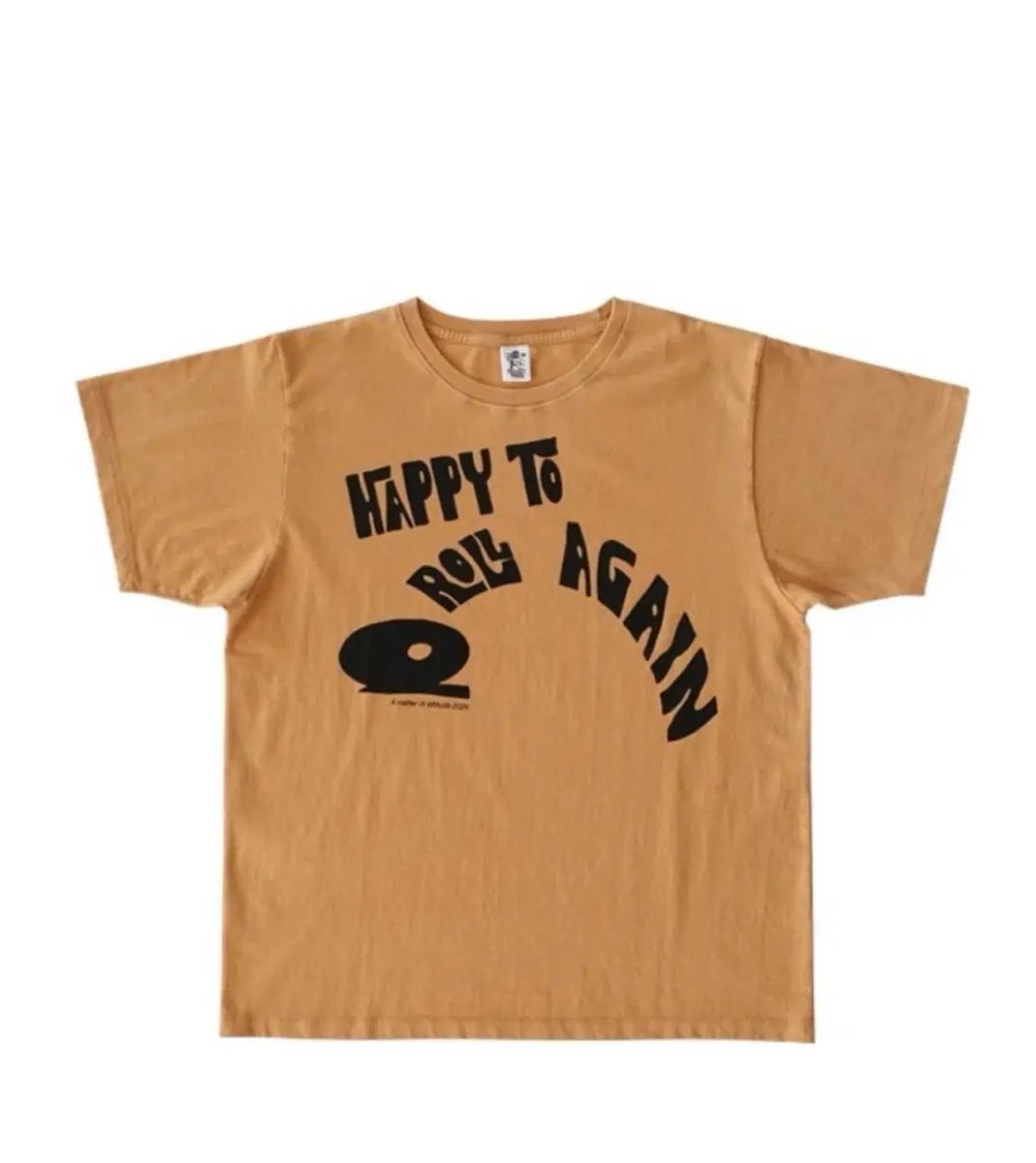 L コレクトピTシャツ HAPPY TO ROLL AGAIN