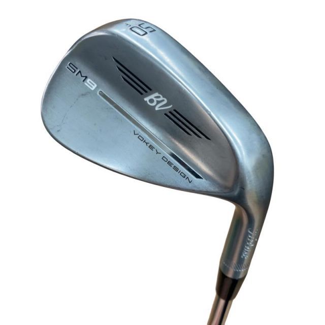 【中古】 タイトリスト VOKEY SPIN MILLED SM9 ツアークロム 50°/08°F ウェッジ WG Dynamic Gold (フレックスS) メンズ 男性用 右利き 右用 Cランク ゴルフクラブ