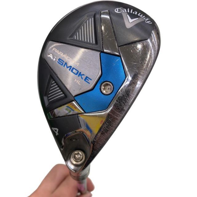 【中古】 キャロウェイ PARADYM Ai SMOKE HL U4 ユーティリティ UT TENSEI 50 for CW(Ai SMOKE UT) (フレックスS) メンズ 男性用 右利き 右用 Cランク ゴルフクラブ