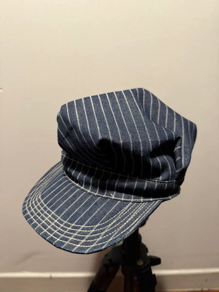 デニムストライプウォークキャップ 6,803円
