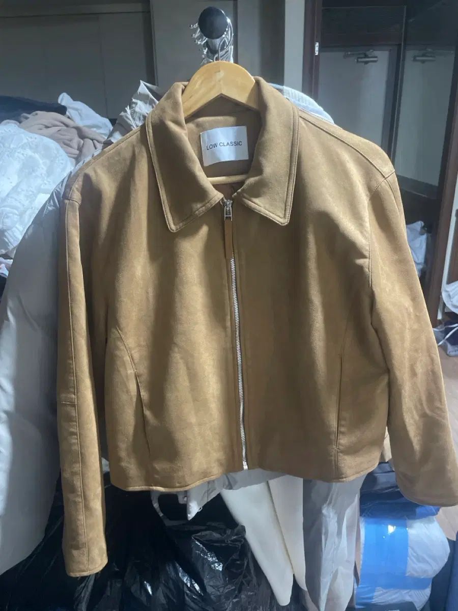 LOW CLASSIC ロウ クラシック スウェード ジャケット ブラウン 7,829円