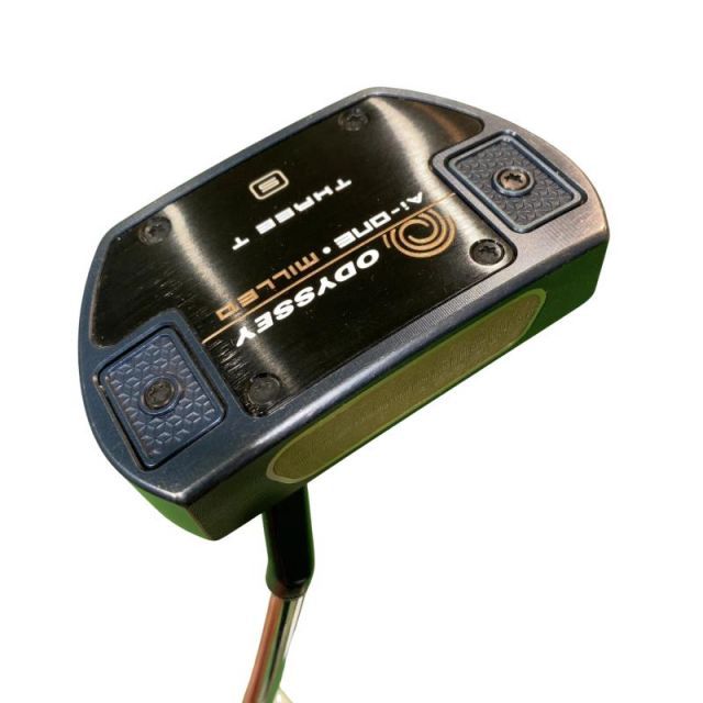 【中古】 オデッセイ Ai-ONE・MILLED THREE T 34インチ パター PT STROKE LAB 90 スチール (フレックスその他) メンズ 男性用 右利き 右用 Cランク ゴルフクラブ