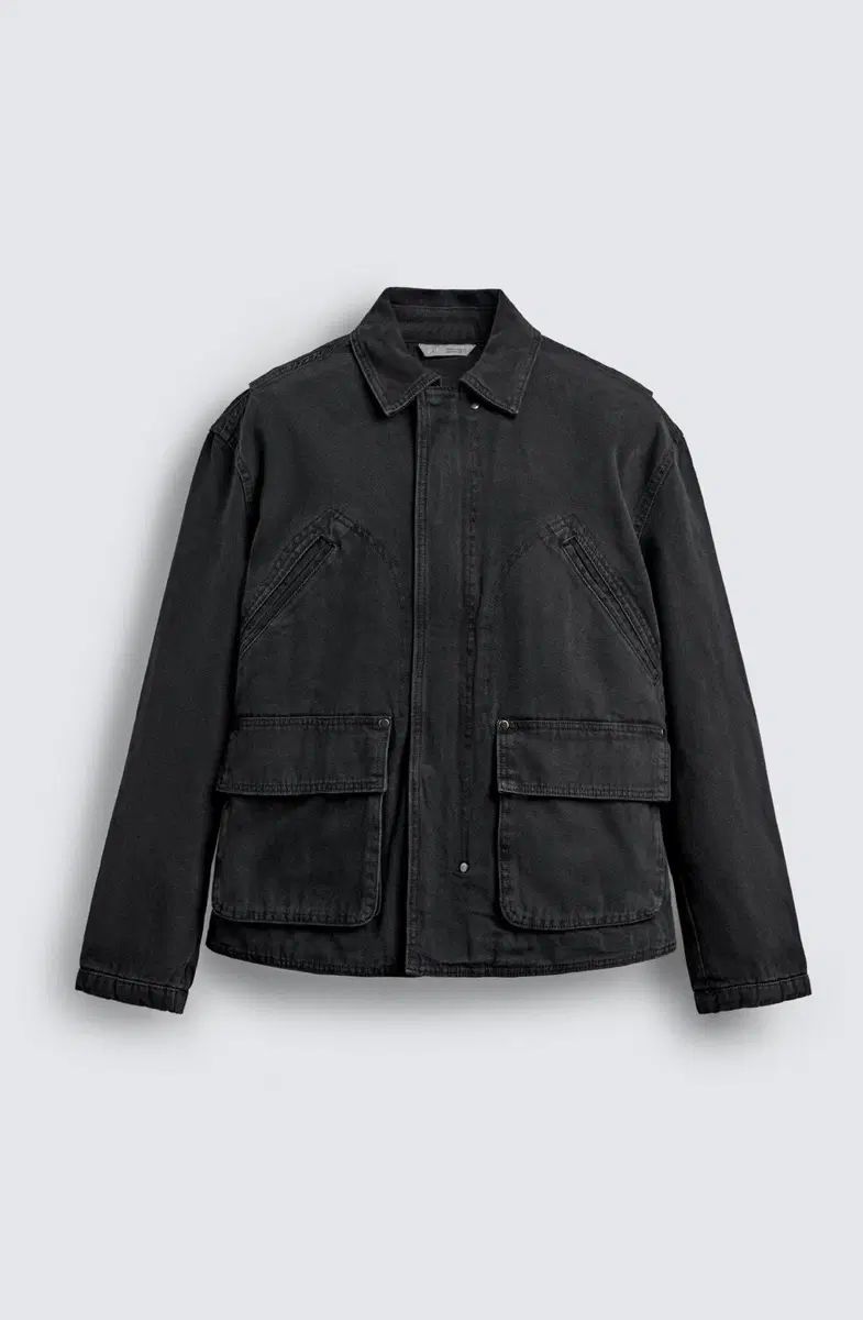 ザラ リラックスフィット ウォッシュ ポケット ジャケット 新品